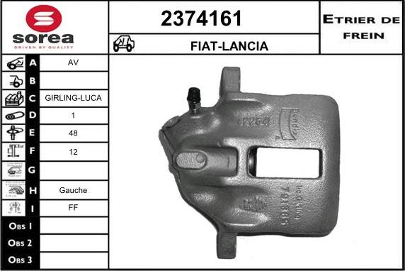 EAI 2374161 - Étrier de frein cwaw.fr