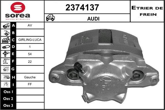 EAI 2374137 - Étrier de frein cwaw.fr