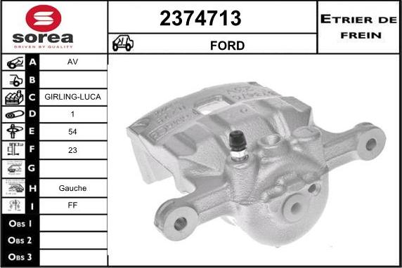 EAI 2374713 - Étrier de frein cwaw.fr