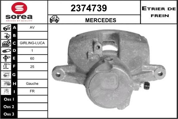 EAI 2374739 - Étrier de frein cwaw.fr