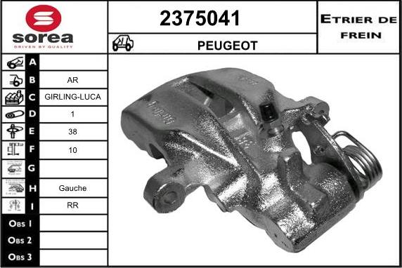 EAI 2375041 - Étrier de frein cwaw.fr