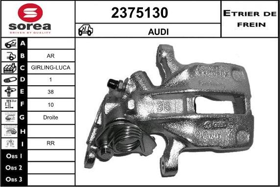 EAI 2375130 - Étrier de frein cwaw.fr