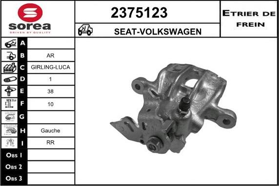 EAI 2375123 - Étrier de frein cwaw.fr