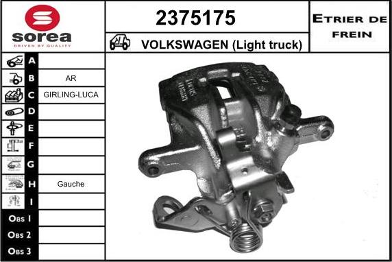 EAI 2375175 - Étrier de frein cwaw.fr