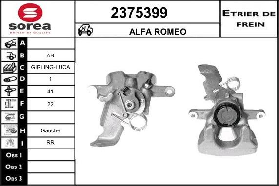 EAI 2375399 - Étrier de frein cwaw.fr