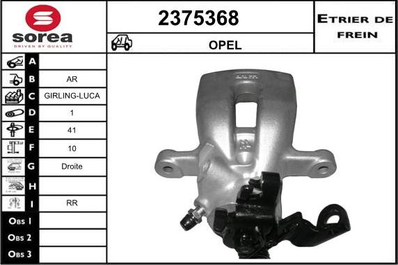 EAI 2375368 - Étrier de frein cwaw.fr