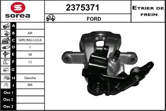 EAI 2375371 - Étrier de frein cwaw.fr