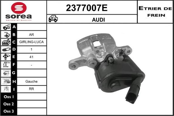 EAI 2377007E - Étrier de frein cwaw.fr