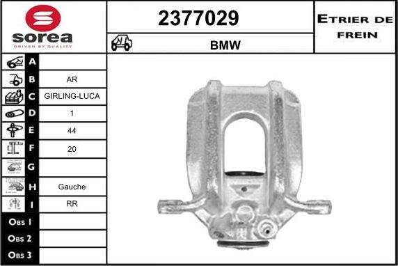 EAI 2377029 - Étrier de frein cwaw.fr