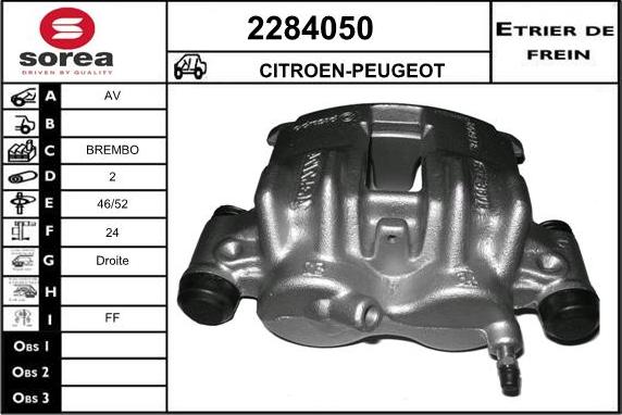 EAI 2284050 - Étrier de frein cwaw.fr