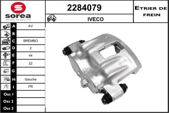 EAI 2284079 - Étrier de frein cwaw.fr