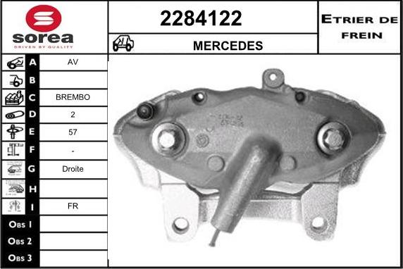 EAI 2284122 - Étrier de frein cwaw.fr