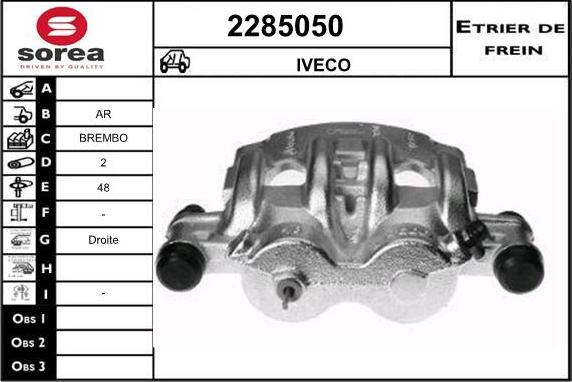 EAI 2285050 - Étrier de frein cwaw.fr