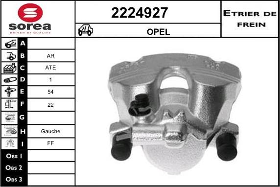 EAI 2224927 - Étrier de frein cwaw.fr