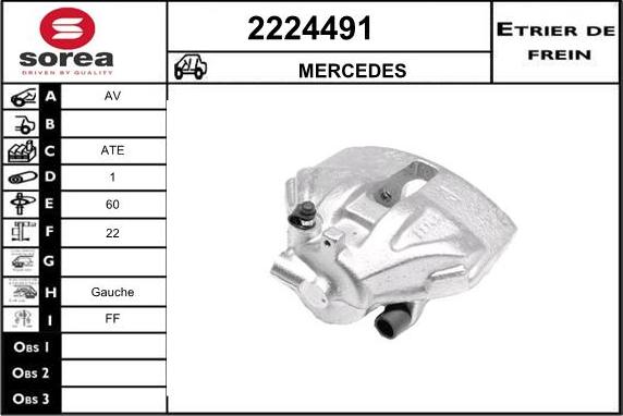 EAI 2224491 - Étrier de frein cwaw.fr