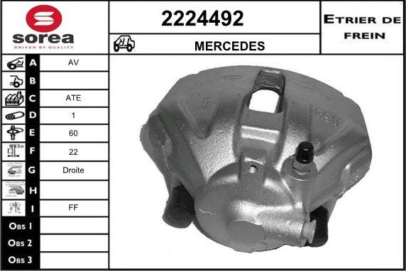 EAI 2224492 - Étrier de frein cwaw.fr