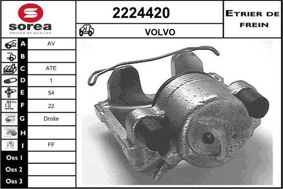 EAI 2224420 - Étrier de frein cwaw.fr