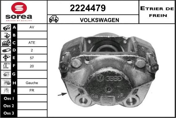 EAI 2224479 - Étrier de frein cwaw.fr