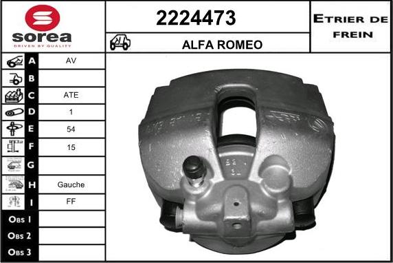 EAI 2224473 - Étrier de frein cwaw.fr