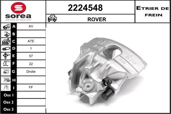 EAI 2224548 - Étrier de frein cwaw.fr