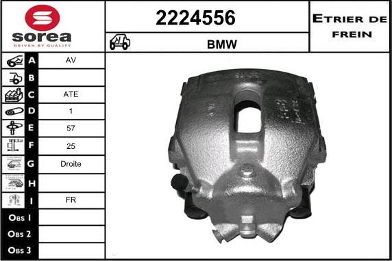 EAI 2224556 - Étrier de frein cwaw.fr