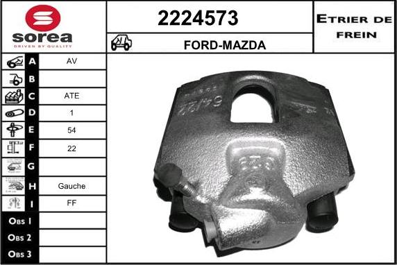 EAI 2224573 - Étrier de frein cwaw.fr