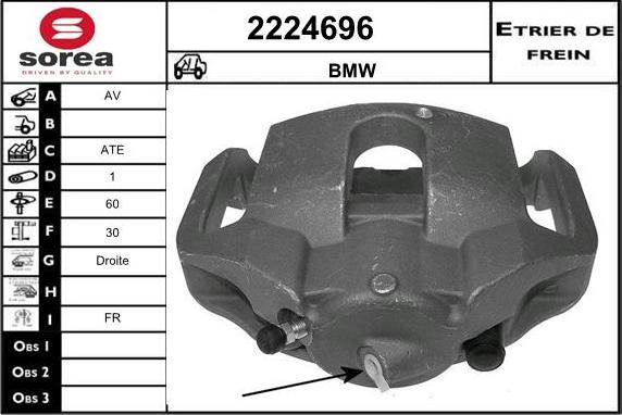 EAI 2224696 - Étrier de frein cwaw.fr