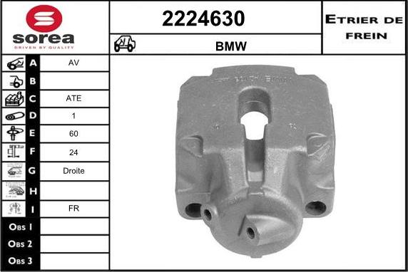 EAI 2224630 - Étrier de frein cwaw.fr