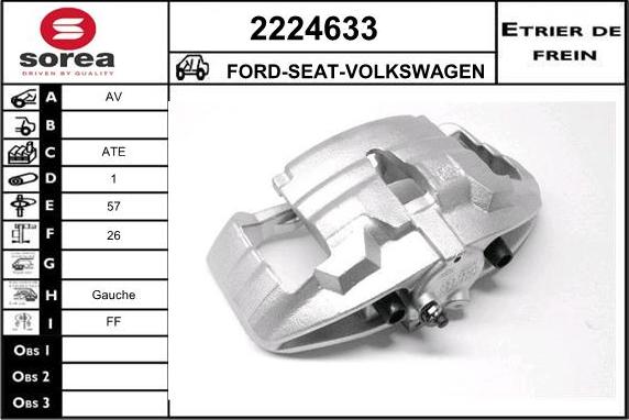 EAI 2224633 - Étrier de frein cwaw.fr