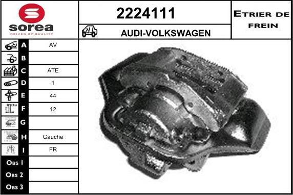 EAI 2224111 - Étrier de frein cwaw.fr