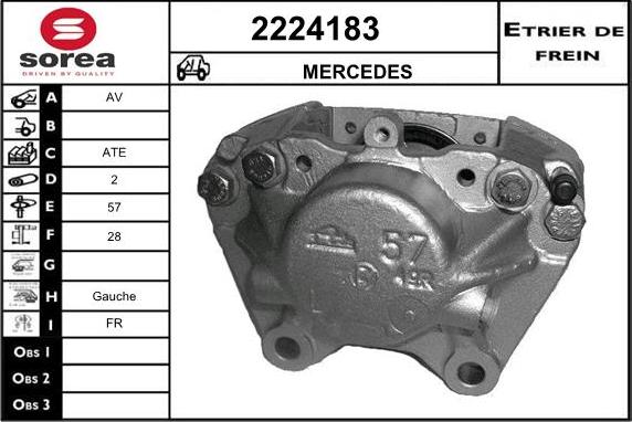 EAI 2224183 - Étrier de frein cwaw.fr