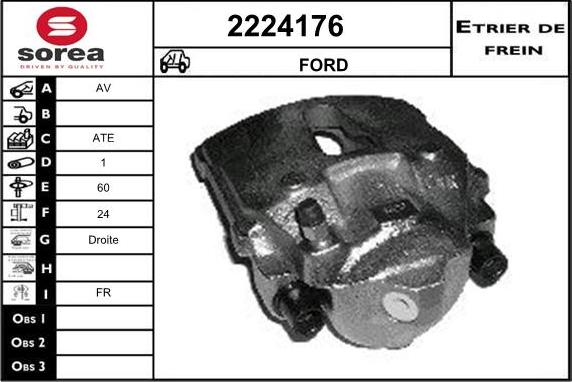 EAI 2224176 - Étrier de frein cwaw.fr