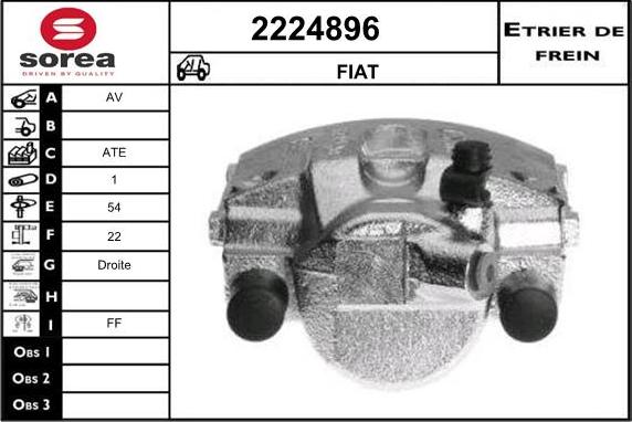 EAI 2224896 - Étrier de frein cwaw.fr