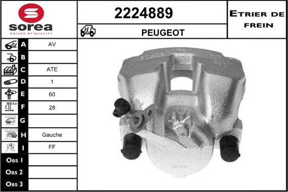 EAI 2224889 - Étrier de frein cwaw.fr