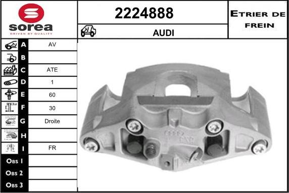 EAI 2224888 - Étrier de frein cwaw.fr