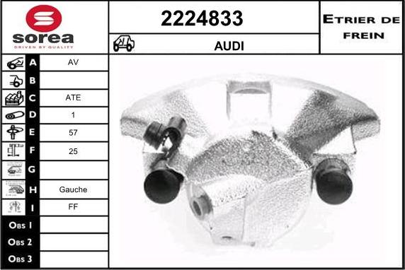 EAI 2224833 - Étrier de frein cwaw.fr