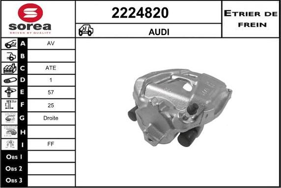 EAI 2224820 - Étrier de frein cwaw.fr