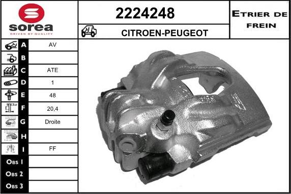 EAI 2224248 - Étrier de frein cwaw.fr