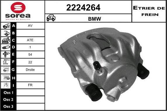 EAI 2224264 - Étrier de frein cwaw.fr