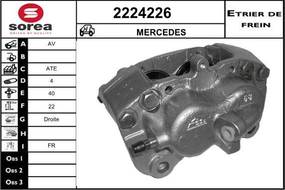 EAI 2224226 - Étrier de frein cwaw.fr