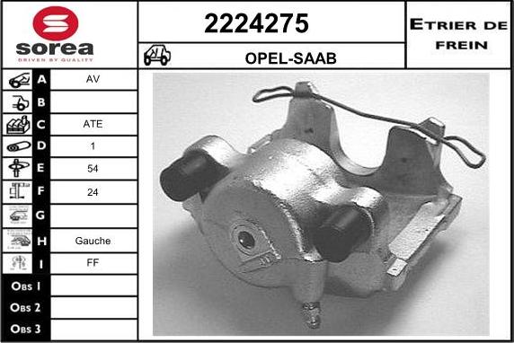 EAI 2224275 - Étrier de frein cwaw.fr