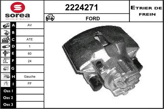 EAI 2224271 - Étrier de frein cwaw.fr