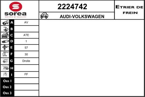 EAI 2224742 - Étrier de frein cwaw.fr