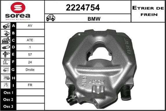 EAI 2224754 - Étrier de frein cwaw.fr