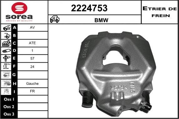 EAI 2224753 - Étrier de frein cwaw.fr