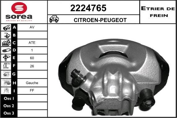 EAI 2224765 - Étrier de frein cwaw.fr