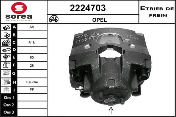 EAI 2224703 - Étrier de frein cwaw.fr