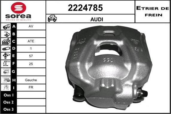 EAI 2224785 - Étrier de frein cwaw.fr