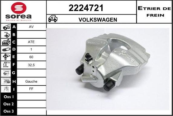 EAI 2224721 - Étrier de frein cwaw.fr