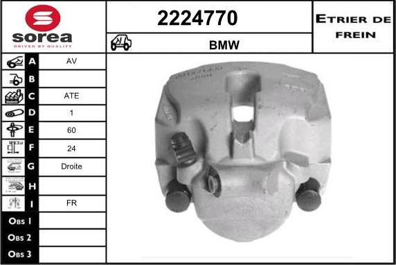 EAI 2224770 - Étrier de frein cwaw.fr